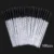 100pcs clear black