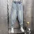 Blue trousers