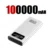 White 100000mAh