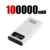 White 100000mAh