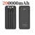Black 200000mAh
