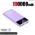 Purple 100000mAh