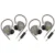 2pcs with mic