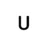 U