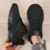 All black