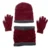 3pcs Wine red