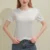 White O-Neck